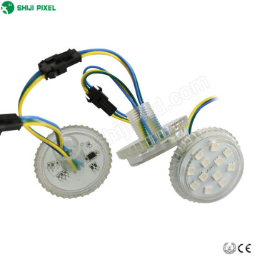 24V Nueva llegada 5050smd RGB 50mm led pixel UCS2903 diversión parque de atracciones de iluminación